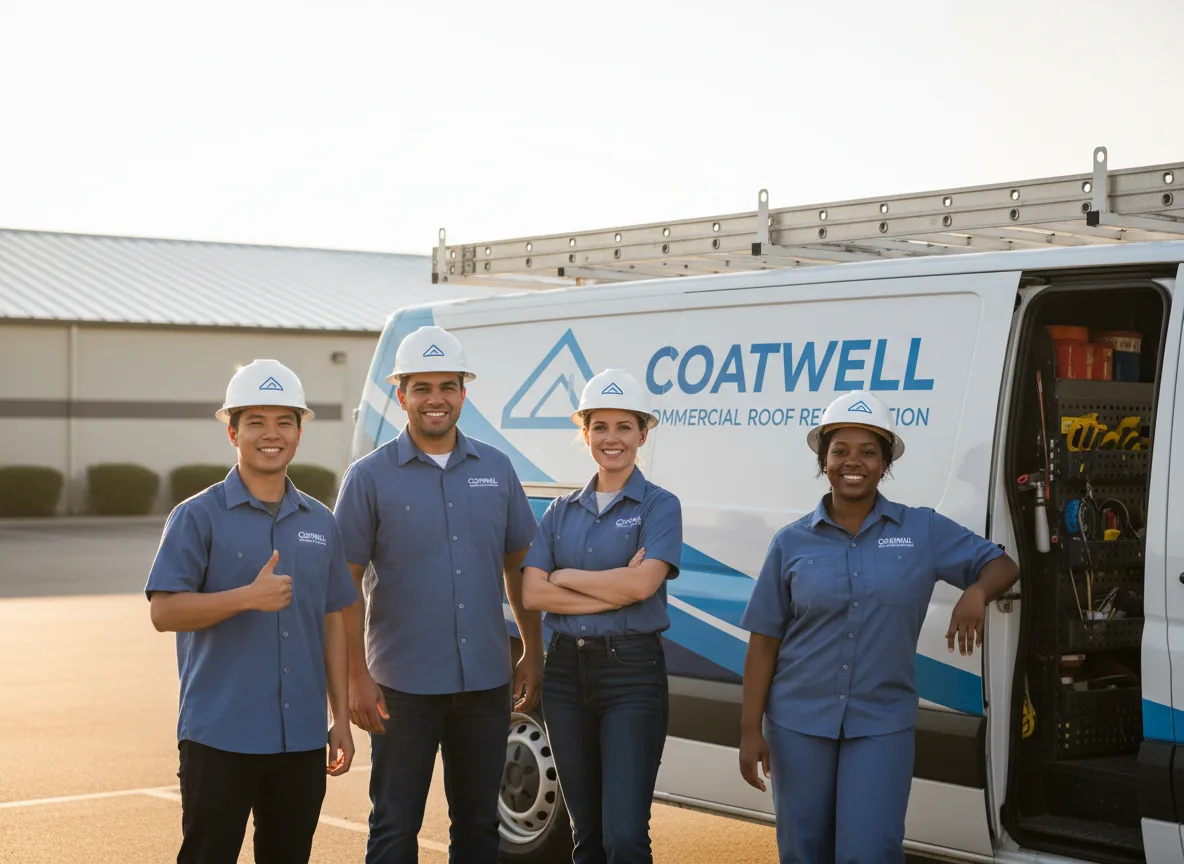 Commercial roof coating company in Kouts, IN